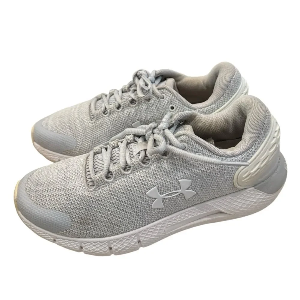 Under Armour Charged Rogue 2 Twist Grey White Running Shoes Sneakers 8